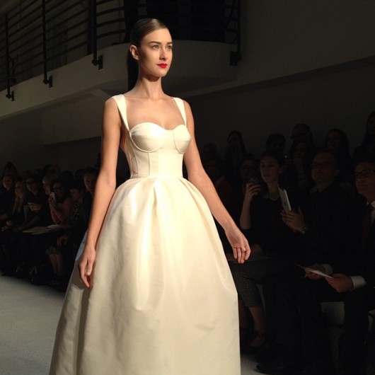 abito da sposa Greenwich Amsale 2013 - Photo awinikka on Instagram