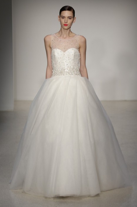 abito da sposa Plaza Amsale 2013 Photo wwd.com