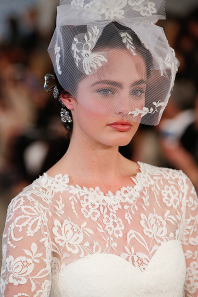 abito da sposa Oscar de la Renta Spring 2014 foto zimbio 