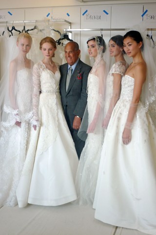 collezione sposa Oscar de la Renta Spring 2014 foto bridesmagazine